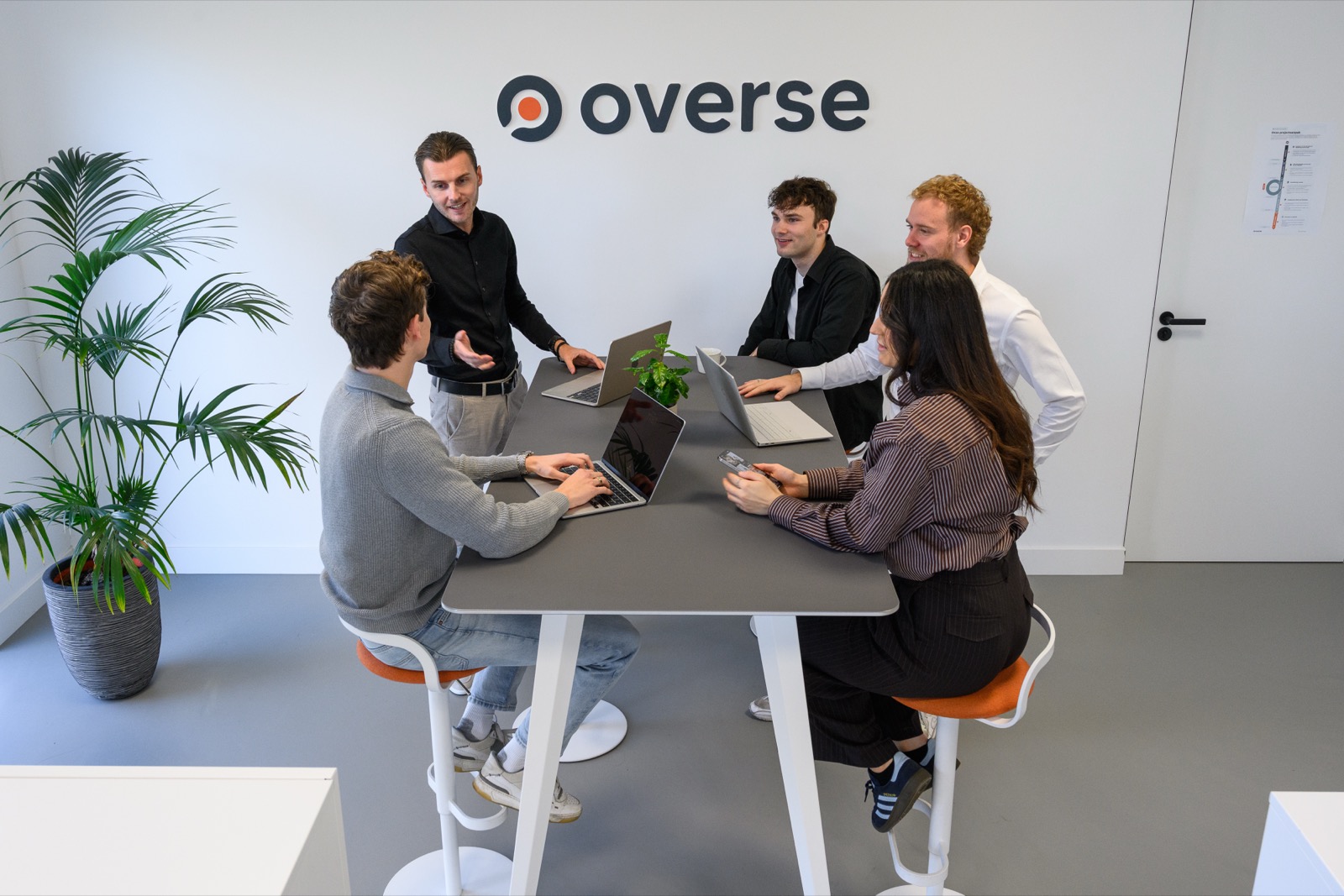 Het team van Overse