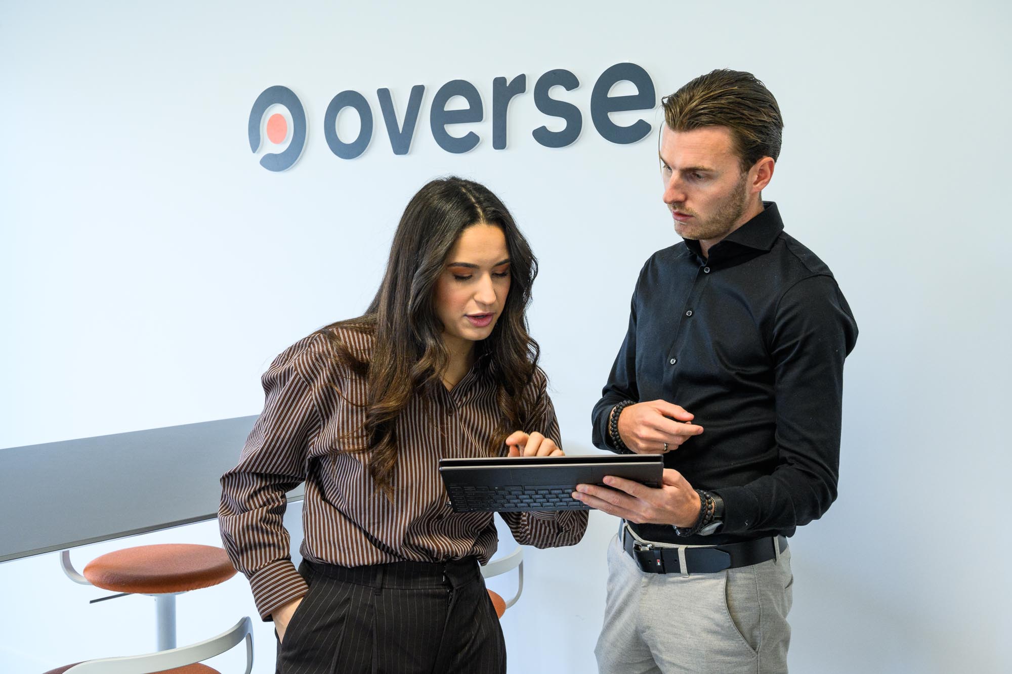 Een Power App in gebruik